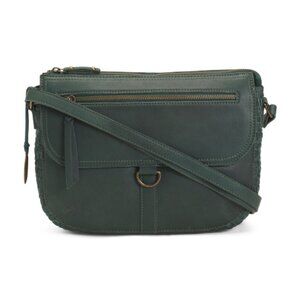 BORN Leather Quinn Flap Crossbody